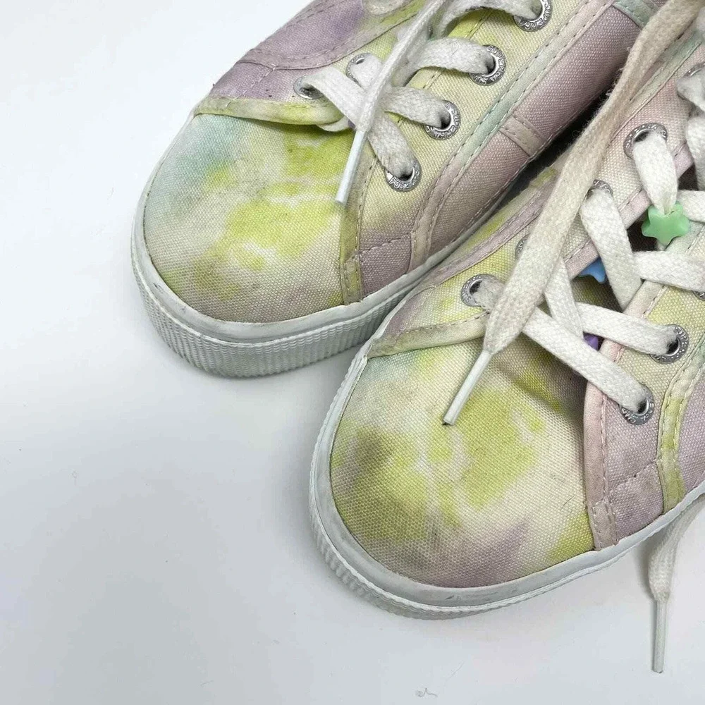 SUPERGA Tie Dye Platform‎ Sneakers